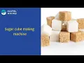 Full automatic cube sugar processing machine for sale