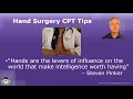 HCGTV Tips for Coding Hand Surgeries in CPT