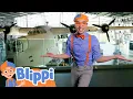 Lagu Blippi Learns About Planes At The London RAF Museum | Educational Videos for Kids