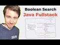 Fullstack Java Engineer - Boolean Search