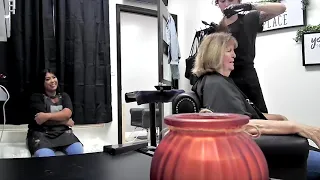 TikTok Hair Stylist vs Robin Karen Fight at Hair Salon Original Full