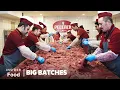 How 1 5 Tonnes Of Doner Kebab Is Made Every Day At This Legendary Kebab Shop In Turkey Big Batches