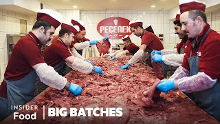 Download How 1.5 Tonnes Of Döner Kebab Is Made Every Day At This Legendary Kebab Shop In Turkey | Big Batches MP3