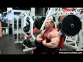Dennis Wolf training Chest and Calves from 2013 Mr Olympia