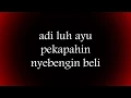 Download Lagu Lirik Lagu Metajen Matan Ai Band