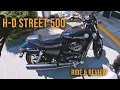 Test Riding a Harley-Davidson STREET 500