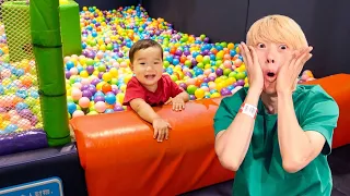 국민이가  키즈카페 갔어요 "조심조심 놀아요!" 안전한 키즈카페 정복기