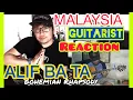 ALIP_BA_TA Bohemian Rhapsody (Queen Cover)REACTION MALAYSIA GUITARIST | ANDY IRWANDY