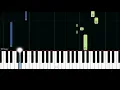 The Greatest Showman - Rewrite the Stars (Easy Piano Tutorial)