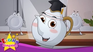 im a little teapot nursery rhymes with lyrics popular mother goose rhyme english song