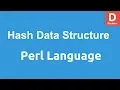 Perl Programming Hash Data Structures