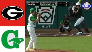 Georgia vs North Carolina LLWS Southeast Regional Opening Round 2024 LLWS Highlights