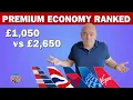 All 5 Airlines Premium Economy Ranked London-New York 2026