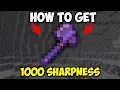 How to Get Axe 1000 Sharpness in Minecraft Netherite Axe 1000 Sharpness Enchantment