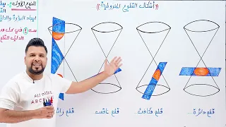 السادس العلمي الفصل الثاني المحاضرة 1 القطع المكافئ التصوير الجديد لمنهج 2026 