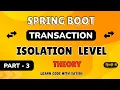 Spring Boot Transaction Isolation Levels Explained Simply Dirty Read Non-Repeatable Phantom Read