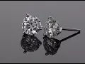 LeoDaniels Diamond Stud Earrings