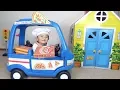 Download Lagu Pretend Play Pizza Delivery \u0026  Cooking Food Kitchen Toy Set