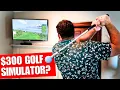 A Home Golf Simulator You Can Use ANYWHERE Phigolf 2 Review