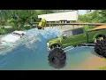 Download Lagu Millionaire saves villagers after huge storm | Farming Simulator 19
