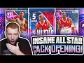 We PULLED Multiple DARK MATTER Players Insane ALL STAR Pack OPENING NBA 2K22 MyTeam