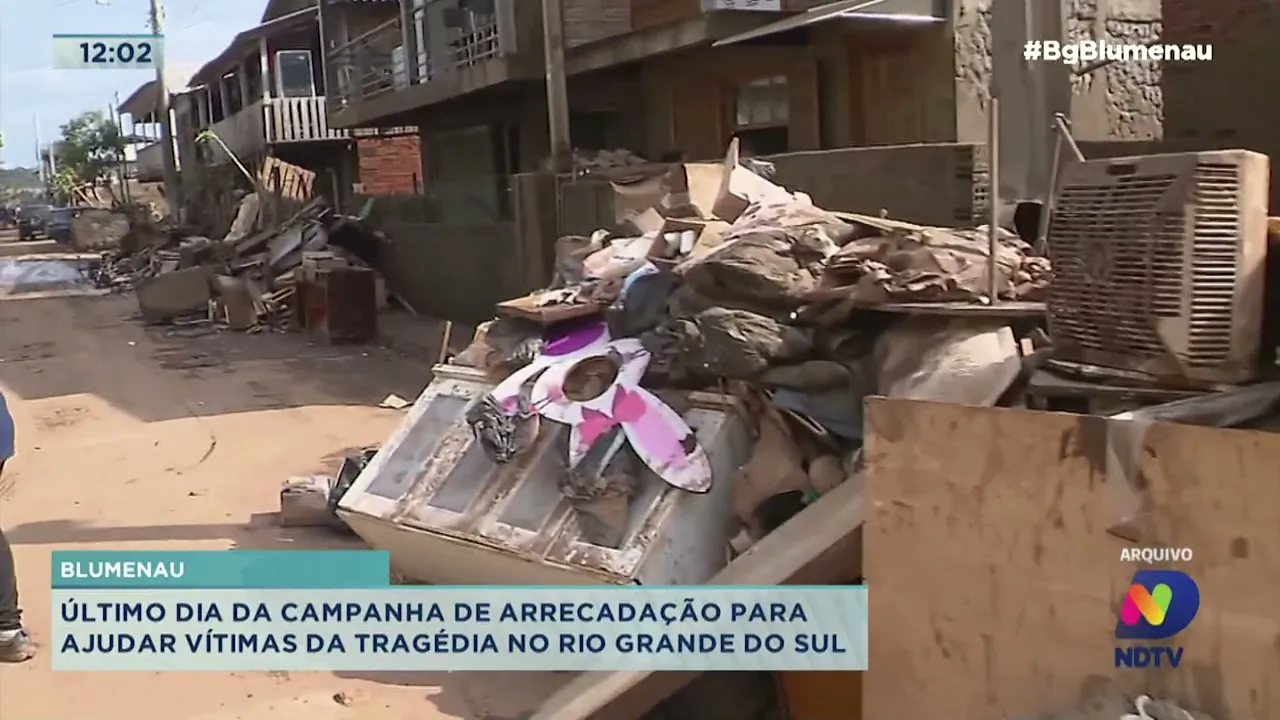 Arrecadação de donativos para as vítimas da tragédia no Rio Grande do Sul termina hoje