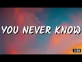 Download Lagu BLACKPİNK - YOU NEVER KNOW (Lyrics)