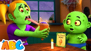 Silly Zombies At Ice Cream Shop! 🍦🧟‍♀️ | Spooky Halloween Songs | All Babies Channel