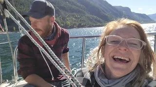 This is living on a sailboat// sailing canada //Ep.8