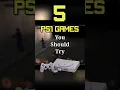 5 PS1 Games You Should Try Part 1 | Best Playstation Games #gaming #androidps1 #playstation #games