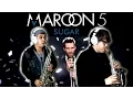 SUGAR - Maroon 5 - Sax Cover - BriansThing \u0026 Justin Klunk 🎷
