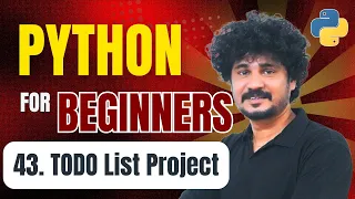 Python for Beginners 43 Python To-Do List Project Simple Console Based App