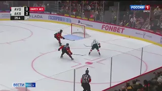 Омский Авангард разгромно проиграл Казанскому Ак Барсу