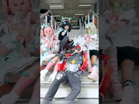 AWESOME ZENLESS ZONE ZERO COSPLAY GROUP ⚡💥 #shorts