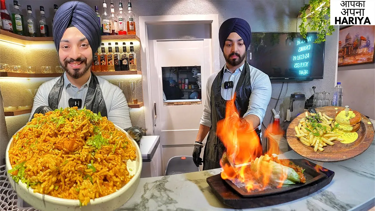 5 Star Chef now sells Hyderabadi Biryani, Napoli Pizza   Street Food Vlogs