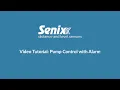 SenixVIEW Tutorial Pump control with alarm