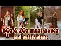 60s and 70s must haves outfit ideas I How to start a 60s 70s wardrobe