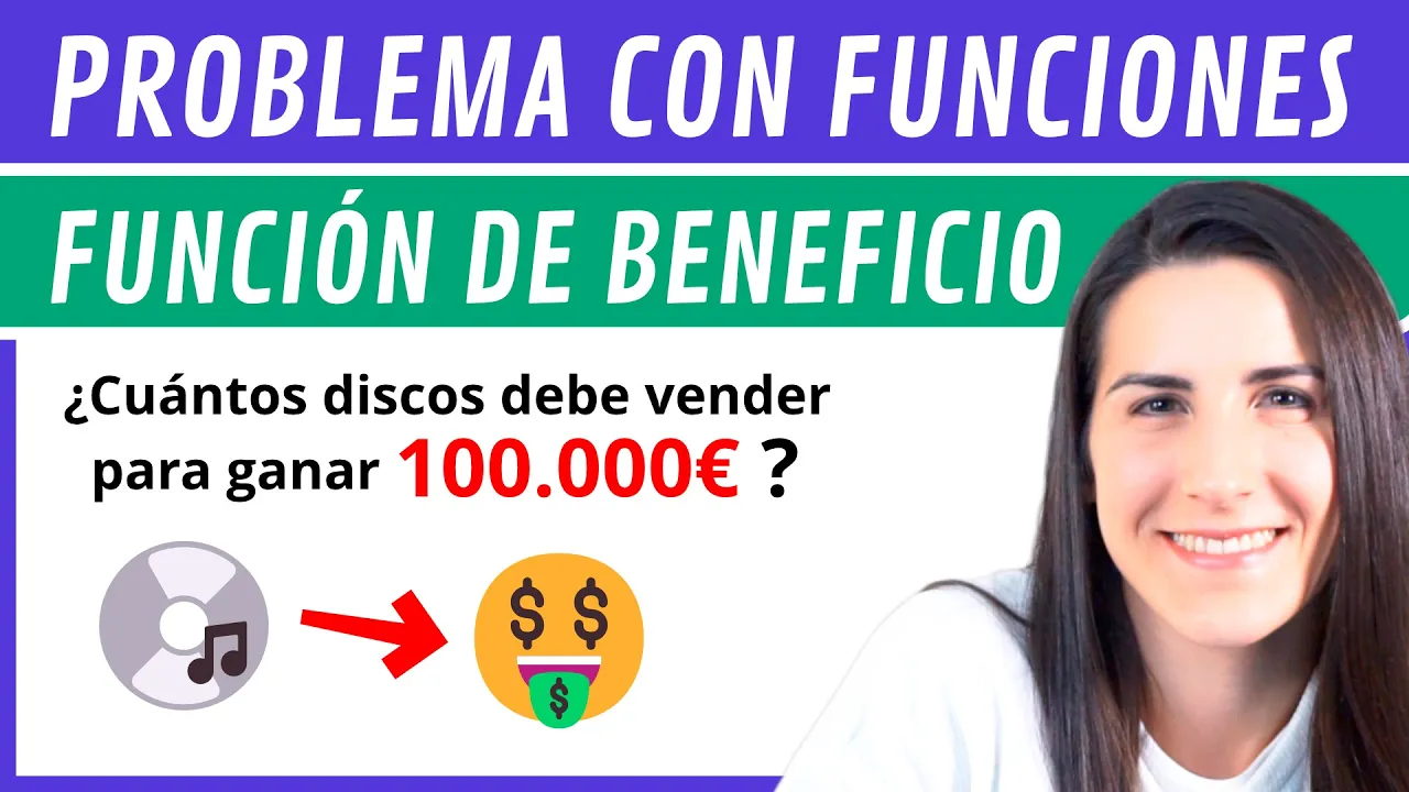 Problema con FUNCIONES 📈 Función de beneficio con Inversión Inicial