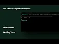 Writing Running Unit Tests in Your Frappe Apps