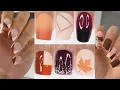 TOP 42 EASY FALL NAIL IDEAS huge fall nail art compilation