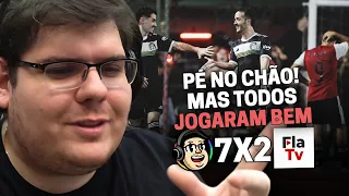 CASIMIRO REAGE: CAZÉ TV 7 X 2 FLA TV - COPA ACERJ 2024 | Cortes do Casimito
