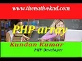 PHP array tutorial in hindi PHP tutorial for beginners full in hindi By The Native KND