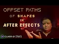 What is Offset Path in After Effects Class-21