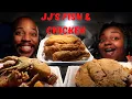 JJ S FISH AND CHICKEN IN ATLANTA MUKBANG FRIED CHICKEN WHOLE CATFISH EATING SHOW