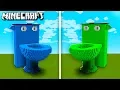 DENIS TOILET vs SUB TOILET in Minecraft The Pals Minecraft
