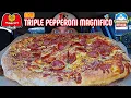 Marco s Pizza Triple Pepperoni Magnifico Pizza Review Best Chain Pizza theendorsement