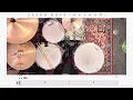 【変拍子入門】ポテトサラダ / ZAZEN BOYS【ドラム楽譜】