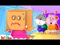 Baby Won't Show Face In School - Hide Face | Wolfoo Channel | Kids Cartoon