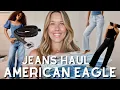 AMERICAN EAGLE JEANS Jeans Try On Haul Tank Tops Skinny Black Belt Honest opinion haul