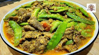 MENU PRASMANAN HAJATAN FAVORIT, DAGING SAPI DAN KACANG KAPRI.